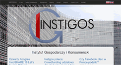 Desktop Screenshot of instigos.org