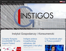 Tablet Screenshot of instigos.org